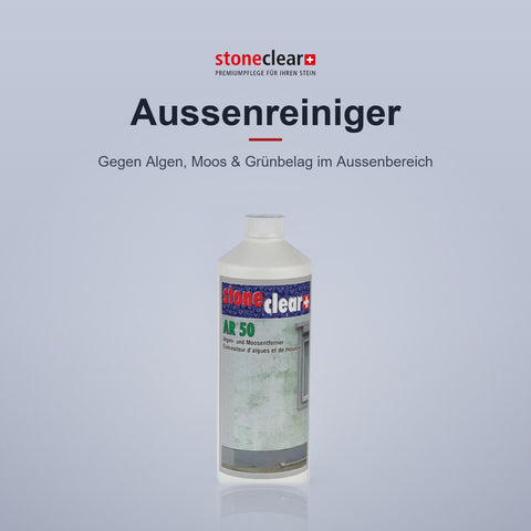 Aussenreiniger – stoneclear Steinpflege