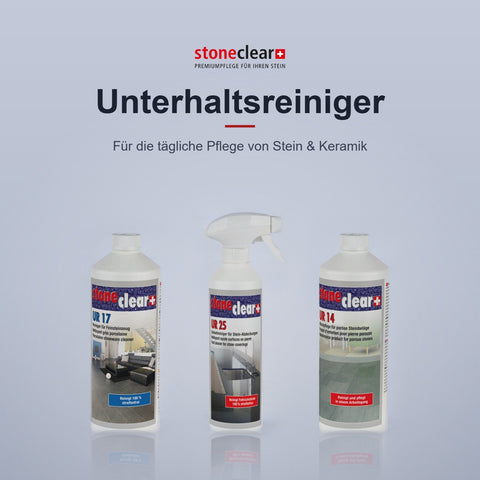 Unterhaltsreiniger – stoneclear Steinpflege